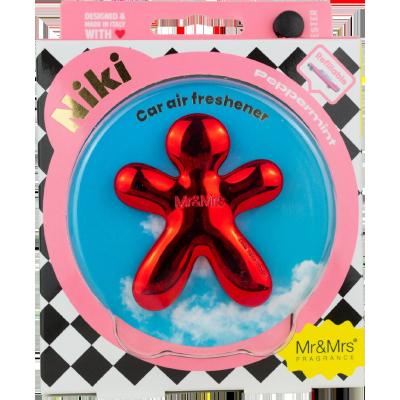 Mr&amp;Mrs Fragrance Niki Peppermint Chrome Deodorante per auto 1 pz