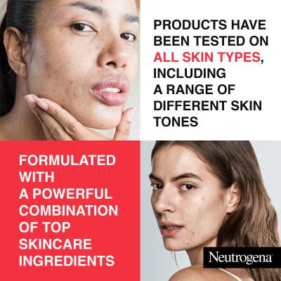 Neutrogena Clear &amp; Defend+ Facial Wash Gel detergente 200 ml