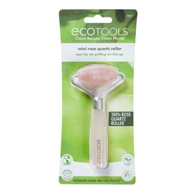EcoTools Facial Roller Mini Rose Quartz Rullo e pietra per massaggi donna 1 pz