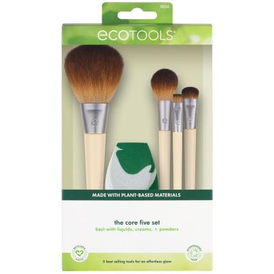 EcoTools Brush The Core Five Pennelli make-up donna Set