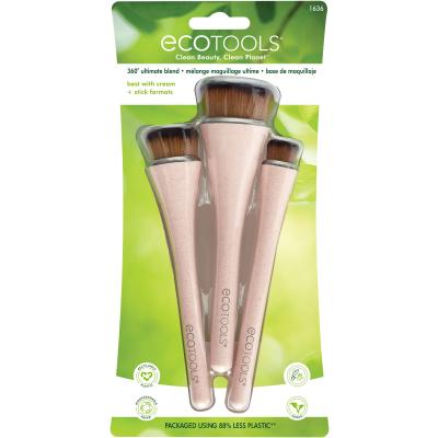 EcoTools Brush 360° Ultimate Blend Pennelli make-up donna Set
