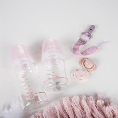 LOVI Baby Shower Glass Bottle Pink 0m+ Biberon bambino 150 ml