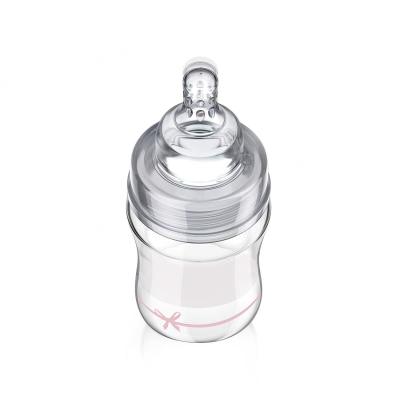 LOVI Baby Shower Glass Bottle Pink 0m+ Biberon bambino 150 ml