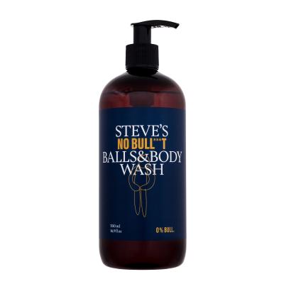 Steve´s No Bull***t Balls & Body Wash Doccia gel uomo 500 ml