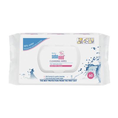 SebaMed Baby Cleansing Wipes With 99% Water Salviettine detergenti bambino 60 pz