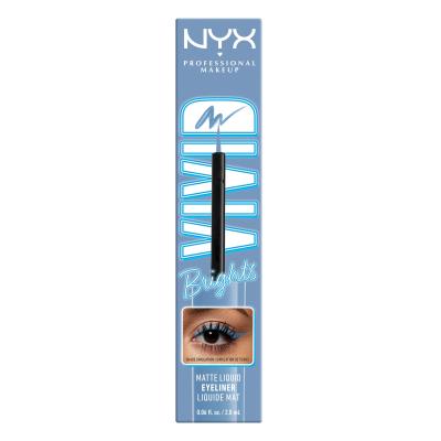 NYX Professional Makeup Vivid Brights Eyeliner donna 2 ml Tonalità 05 Cobalt Crush