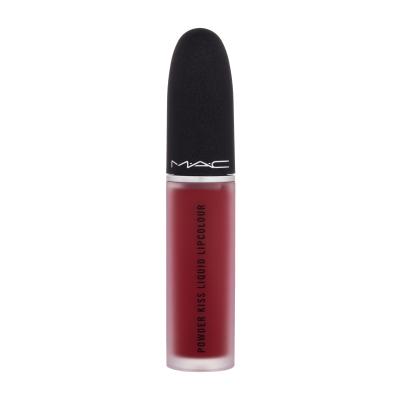 MAC Powder Kiss Liquid Rossetto donna 5 ml Tonalità 975 Ruby Boo