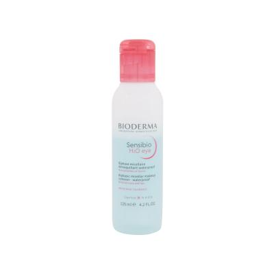 BIODERMA Sensibio H2O Eye Biphasic Micellar Makeup Remover Struccante occhi donna 125 ml