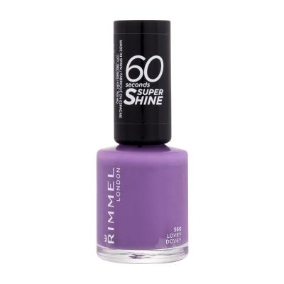 Rimmel London 60 Seconds Super Shine Smalto per le unghie donna 8 ml Tonalità 560 Lovey Dovey