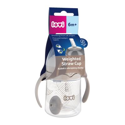 LOVI Harmony First Cup With Weighted Straw 6m+ Tazza bambino 150 ml