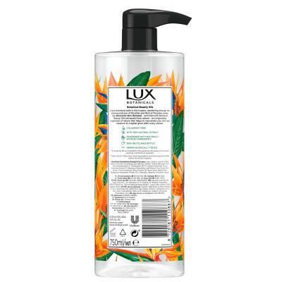 LUX Botanicals Bird Of Paradise &amp; Rosehip Oil Daily Shower Gel Doccia gel donna 750 ml