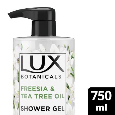 LUX Botanicals Freesia &amp; Tea Tree Oil Daily Shower Gel Doccia gel donna 750 ml
