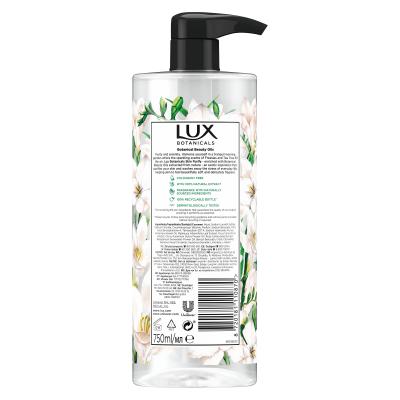 LUX Botanicals Freesia &amp; Tea Tree Oil Daily Shower Gel Doccia gel donna 750 ml