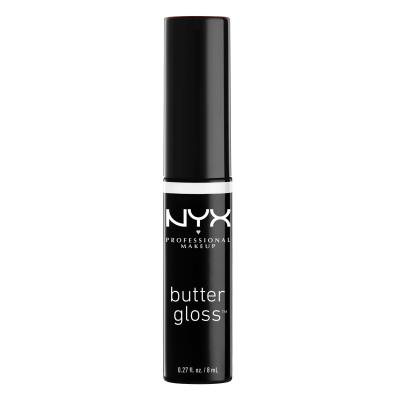 NYX Professional Makeup Butter Gloss Lucidalabbra donna 8 ml Tonalità 55 Licorice