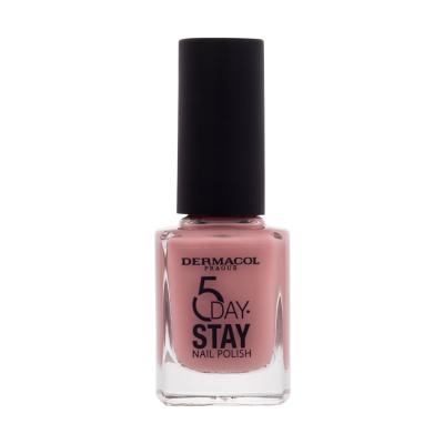 Dermacol 5 Day Stay Smalto per le unghie donna 11 ml Tonalità 58 Incognito