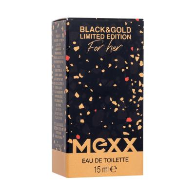Mexx Black &amp; Gold Limited Edition Eau de Toilette donna 15 ml