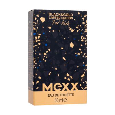 Mexx Black &amp; Gold Limited Edition Eau de Toilette uomo 50 ml