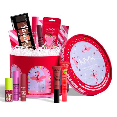 NYX Professional Makeup Fa La La L.A. Land 24 Full-Size Piece Makeup Surprise Box Pacco regalo set di cosmetici