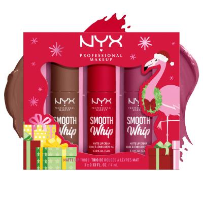 NYX Professional Makeup Fa La La L.A. Land Smooth Whip Matte Lip Cream Trio Pacco regalo rossetto Smooth Whip Matte Lip Cream 3 x 4 ml