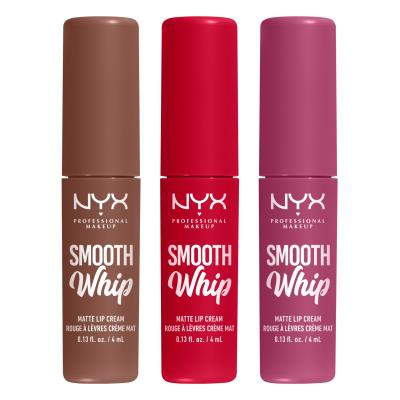 NYX Professional Makeup Fa La La L.A. Land Smooth Whip Matte Lip Cream Trio Pacco regalo rossetto Smooth Whip Matte Lip Cream 3 x 4 ml