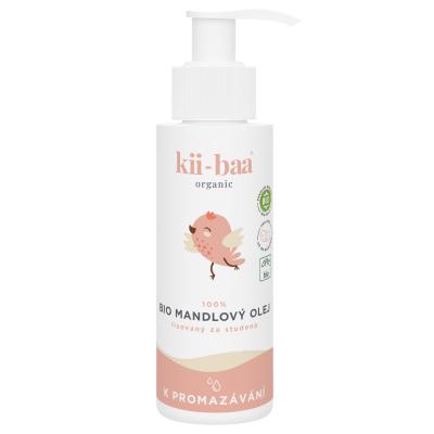 Kii-Baa Organic Baby Bio Almond Oil Olio per il corpo bambino 100 ml