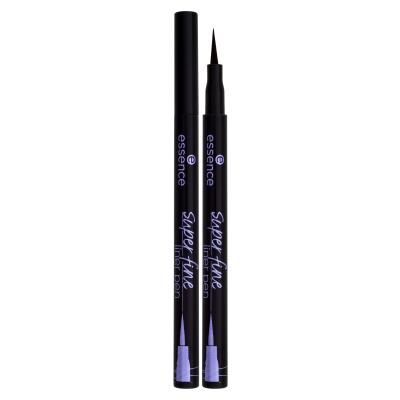 Essence Super Fine Liner Pen Eyeliner donna 1 ml Tonalità 01 Deep Black