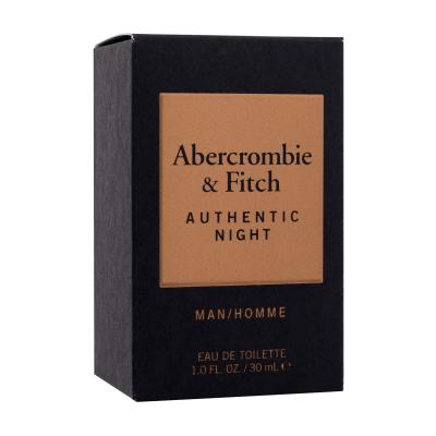 Abercrombie &amp; Fitch Authentic Night Eau de Toilette uomo 30 ml