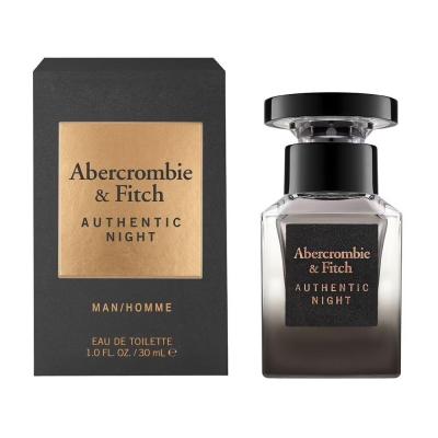 Abercrombie &amp; Fitch Authentic Night Eau de Toilette uomo 30 ml