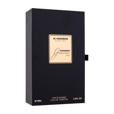 Al Haramain Junoon Noir Eau de Parfum donna 75 ml