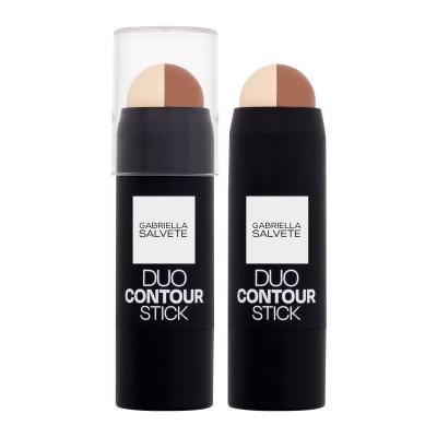 Gabriella Salvete Duo Contour Stick Illuminante donna 7,6 g Tonalità 02