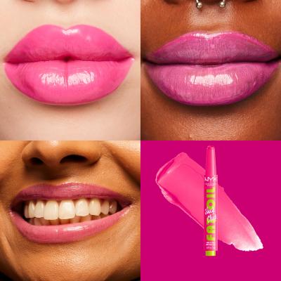 NYX Professional Makeup Fat Oil Slick Click Balsamo per le labbra donna 2 g Tonalità 08 Thriving