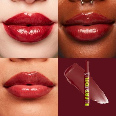 NYX Professional Makeup Fat Oil Slick Click Balsamo per le labbra donna 2 g Tonalità 11 In A Mood