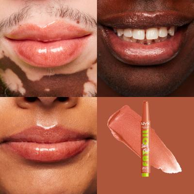 NYX Professional Makeup Fat Oil Slick Click Balsamo per le labbra donna 2 g Tonalità 06 Hits Different