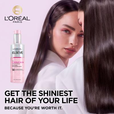 L&#039;Oréal Paris Elseve Glycolic Gloss Leave-In Serum Sieri e trattamenti per capelli donna 150 ml