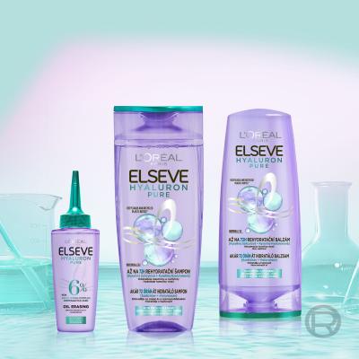 L&#039;Oréal Paris Elseve Hyaluron Pure Shampoo donna 400 ml