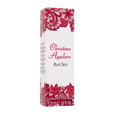 Christina Aguilera Red Sin Eau de Parfum donna 75 ml