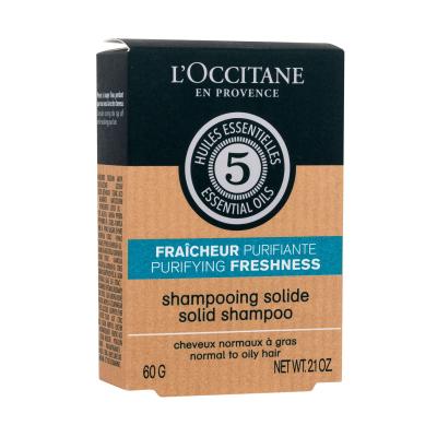 L&#039;Occitane Aromachology Purifying Freshness Solid Shampoo Shampoo donna 60 g