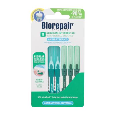 Biorepair Antibacterial Interdental Brush Regular 0,82 mm Spazzolini interdentali Set