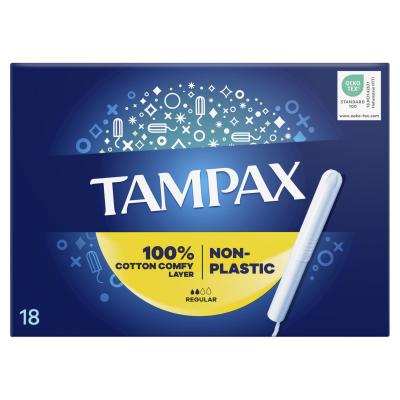 Tampax Non-Plastic Regular Tampone donna Set