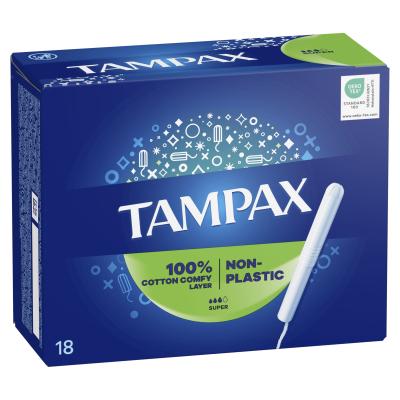Tampax Non-Plastic Super Tampone donna Set