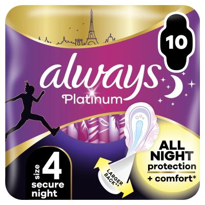 Always Platinum Secure Night Assorbenti donna Set