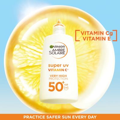 Garnier Ambre Solaire Super UV Vitamin C SPF50+ Protezione solare viso 40 ml