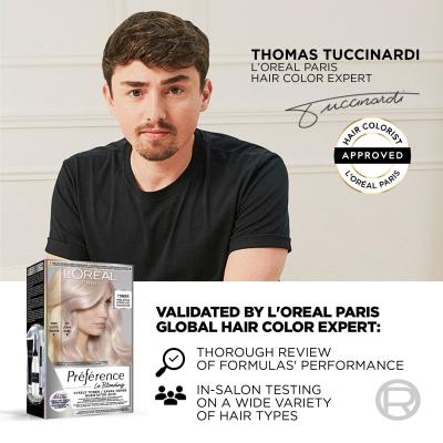 L&#039;Oréal Paris Préférence Le Blonding Toner Tinta capelli donna 60 ml Tonalità Platinum Pearl