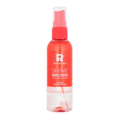Byrokko Shine Brown Watermelon 2-Phase Super Tanning Spray Protezione solare corpo donna 104 ml