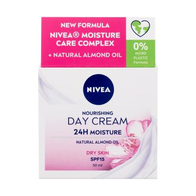 Nivea Nourishing Day Cream SPF15 Crema giorno per il viso donna 50 ml