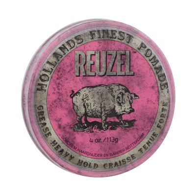 Reuzel Hollands Finest Pomade Grease Heavy Hold Cera per capelli uomo 113 g