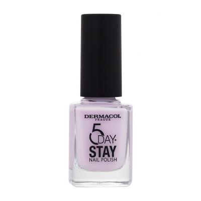 Dermacol 5 Day Stay Smalto per le unghie donna 11 ml Tonalità 59 Mermaid White