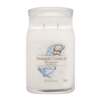Yankee Candle Signature Soft Blanket Candela profumata 567 g