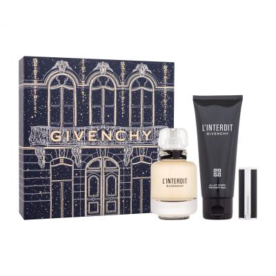 Givenchy L'Interdit Pacco regalo eau de parfum 50 ml + crema corpo 75 ml + rossetto Le Rouge Interdit Intense Silk 1,5 g 333