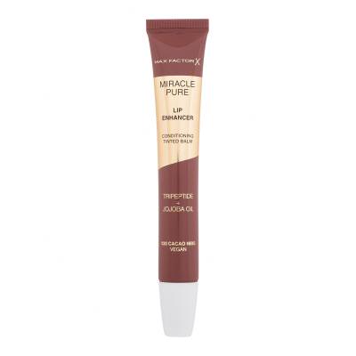 Max Factor Miracle Pure Lip Enhancer Balsamo per le labbra donna 12 ml Tonalità 020 Cacao Nibs